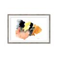 Picture of Watercolor with Orange _GroupedProduct_Rectangle_Landscape_Framed_Matted_