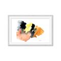 Picture of Watercolor with Orange _GroupedProduct_Rectangle_Landscape_Framed_Matted_