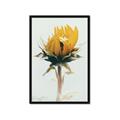 Picture of Yellow Bloom _GroupedProduct_Rectangle_Portrait_Photography _GroupedProduct_Rectangle_Portrait_Framed_Matted_