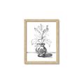 Picture of Hand Drawn Vase _GroupedProduct_Rectangle_Portrait_Framed_Matted_