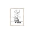 Picture of Hand Drawn Vase _GroupedProduct_Rectangle_Portrait_Framed_Matted_