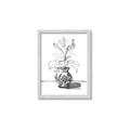 Picture of Hand Drawn Vase _GroupedProduct_Rectangle_Portrait_Framed_Matted_