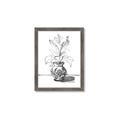 Picture of Hand Drawn Vase _GroupedProduct_Rectangle_Portrait_Framed_Matted_