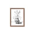 Picture of Hand Drawn Vase _GroupedProduct_Rectangle_Portrait_Framed_Matted_