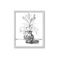 Picture of Hand Drawn Vase _GroupedProduct_Rectangle_Portrait_Framed_Matted_