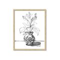 Picture of Hand Drawn Vase _GroupedProduct_Rectangle_Portrait_Framed_Matted_