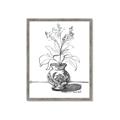 Picture of Hand Drawn Vase _GroupedProduct_Rectangle_Portrait_Framed_Matted_