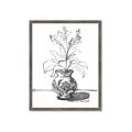 Picture of Hand Drawn Vase _GroupedProduct_Rectangle_Portrait_Framed_Matted_