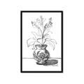Picture of Hand Drawn Vase _GroupedProduct_Rectangle_Portrait_Framed_Matted_