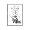 Picture of Hand Drawn Vase _GroupedProduct_Rectangle_Portrait_Framed_Matted_
