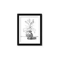 Picture of Hand Drawn Vase _GroupedProduct_Rectangle_Portrait_Framed_Matted_