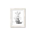 Picture of Hand Drawn Vase _GroupedProduct_Rectangle_Portrait_Framed_Matted_