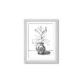 Picture of Hand Drawn Vase _GroupedProduct_Rectangle_Portrait_Framed_Matted_