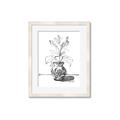 Picture of Hand Drawn Vase _GroupedProduct_Rectangle_Portrait_Framed_Matted_
