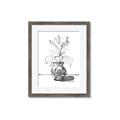 Picture of Hand Drawn Vase _GroupedProduct_Rectangle_Portrait_Framed_Matted_