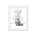 Picture of Hand Drawn Vase _GroupedProduct_Rectangle_Portrait_Framed_Matted_