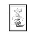 Picture of Hand Drawn Vase _GroupedProduct_Rectangle_Portrait_Framed_Matted_