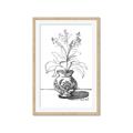 Picture of Hand Drawn Vase _GroupedProduct_Rectangle_Portrait_Framed_Matted_