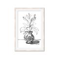 Picture of Hand Drawn Vase _GroupedProduct_Rectangle_Portrait_Framed_Matted_