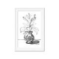 Picture of Hand Drawn Vase _GroupedProduct_Rectangle_Portrait_Framed_Matted_
