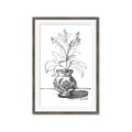 Picture of Hand Drawn Vase _GroupedProduct_Rectangle_Portrait_Framed_Matted_