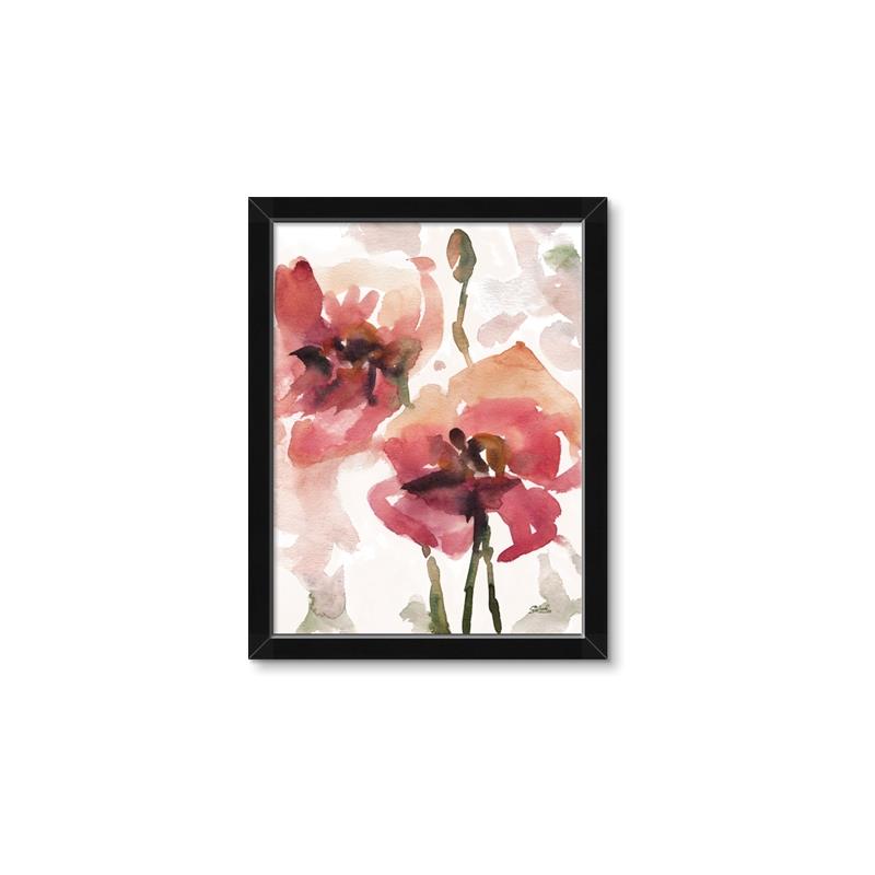 Picture of Red Poppies I _GroupedProduct_Rectangle_Portrait_Framed_Matted_