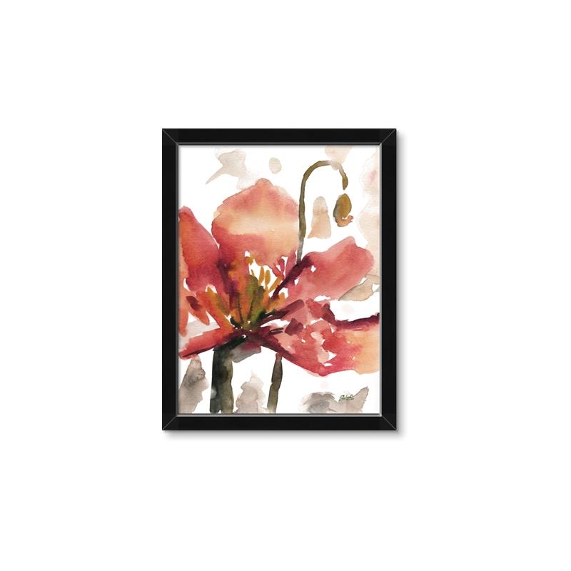 Picture of Red Poppies II _GroupedProduct_Rectangle_Portrait_Framed_Matted_