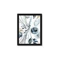 Picture of Dainty Bloom Gray I  _GroupedProduct_Rectangle_Portrait_Framed_Matted_