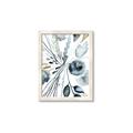 Picture of Dainty Bloom Gray I  _GroupedProduct_Rectangle_Portrait_Framed_Matted_