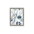 Picture of Dainty Bloom Gray I  _GroupedProduct_Rectangle_Portrait_Framed_Matted_