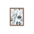 Picture of Dainty Bloom Gray I  _GroupedProduct_Rectangle_Portrait_Framed_Matted_