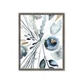 Picture of Dainty Bloom Gray I  _GroupedProduct_Rectangle_Portrait_Framed_Matted_
