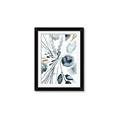 Picture of Dainty Bloom Gray I  _GroupedProduct_Rectangle_Portrait_Framed_Matted_