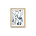 Picture of Dainty Bloom Gray I  _GroupedProduct_Rectangle_Portrait_Framed_Matted_