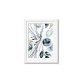 Picture of Dainty Bloom Gray I  _GroupedProduct_Rectangle_Portrait_Framed_Matted_