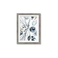 Picture of Dainty Bloom Gray I  _GroupedProduct_Rectangle_Portrait_Framed_Matted_