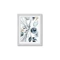 Picture of Dainty Bloom Gray I  _GroupedProduct_Rectangle_Portrait_Framed_Matted_