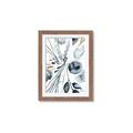 Picture of Dainty Bloom Gray I  _GroupedProduct_Rectangle_Portrait_Framed_Matted_