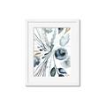 Picture of Dainty Bloom Gray I  _GroupedProduct_Rectangle_Portrait_Framed_Matted_