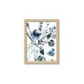 Picture of Dainty Bloom Gray II  _GroupedProduct_Rectangle_Portrait_Framed_Matted_