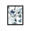 Picture of Dainty Bloom Gray II  _GroupedProduct_Rectangle_Portrait_Framed_Matted_