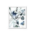 Picture of Dainty Bloom Gray II  _GroupedProduct_Rectangle_Portrait_Framed_Matted_