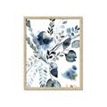Picture of Dainty Bloom Gray II  _GroupedProduct_Rectangle_Portrait_Framed_Matted_