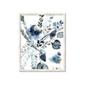 Picture of Dainty Bloom Gray II  _GroupedProduct_Rectangle_Portrait_Framed_Matted_