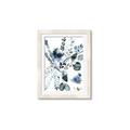 Picture of Dainty Bloom Gray II  _GroupedProduct_Rectangle_Portrait_Framed_Matted_