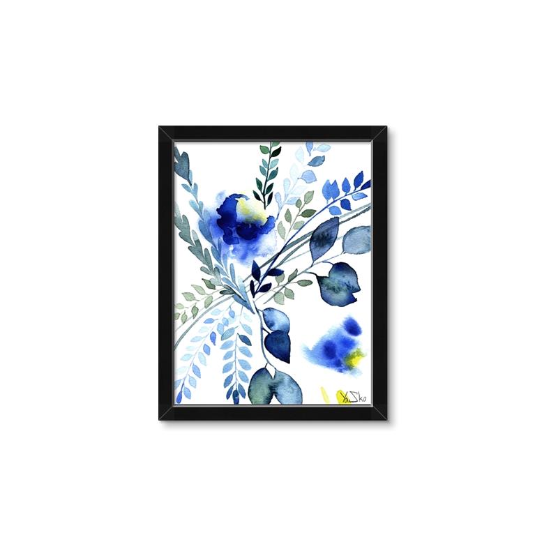 Picture of Dainty Bloom II  _GroupedProduct_Rectangle_Portrait_Framed_Matted_