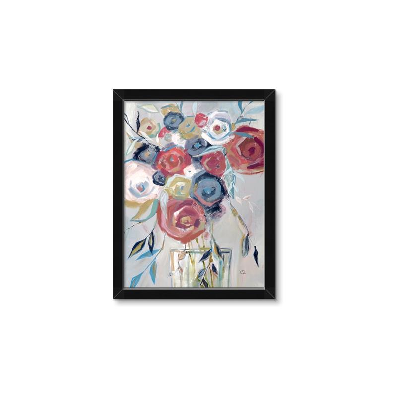 Picture of Bright Cabbage Florals _GroupedProduct_Rectangle_Portrait_Framed_Matted_