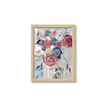 Picture of Bright Cabbage Florals _GroupedProduct_Rectangle_Portrait_Framed_Matted_