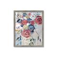 Picture of Bright Cabbage Florals _GroupedProduct_Rectangle_Portrait_Framed_Matted_
