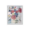 Picture of Bright Cabbage Florals _GroupedProduct_Rectangle_Portrait_Framed_Matted_